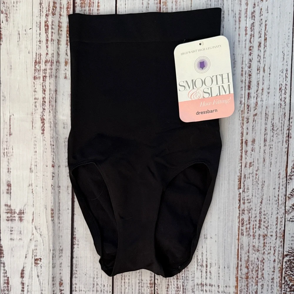 Dressbarn Black Smooth & Slim High Waisted Shapewear 1X NWT - Picture 7 of 7